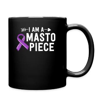 Ich bin ein Masto-Stück Mastozytose-Bewusstsein MCAS - Tasse einfarbig - Schwarz - Rechts