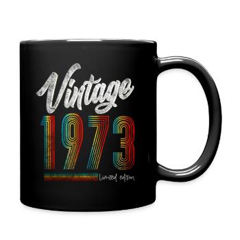 50e anniversaire Né en 1973 Edition limitée - Mug uni - noir - Droite