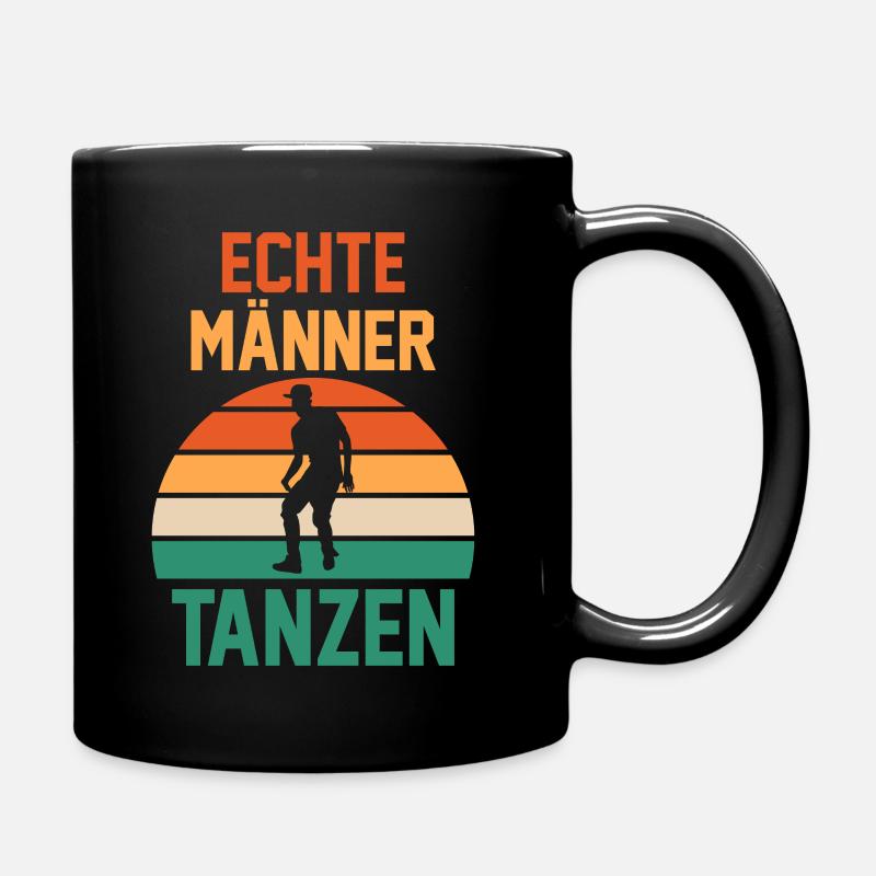 Tanzen Party Musik Tänzer - Tasse einfarbig - Schwarz