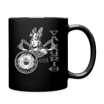 Valkyrie Viking Valkyrie for Viking Fans - Full Colour Mug - black - Right