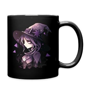 Dark Fashion with a Touch of Witchcraft Art - Full Colour Mug - black - Right