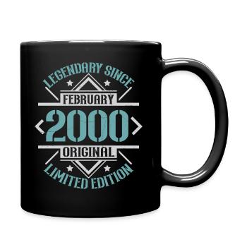Legendary since February 2000 limited edition - Full Colour Mug - black - Right