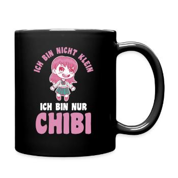 Ich bin nicht klein ich bin nur chibiAnime - Tasse einfarbig - Schwarz - Rechts