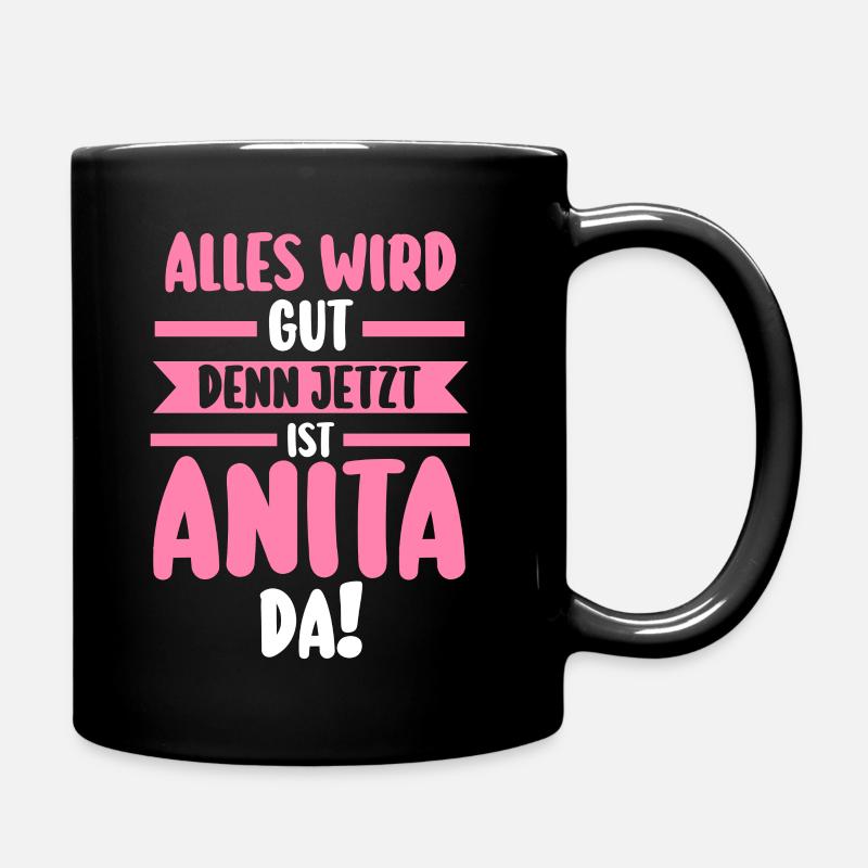 Anita - Tasse einfarbig - Schwarz