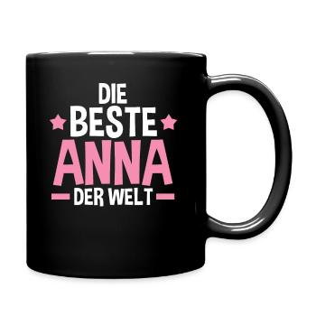 Anna - Tasse einfarbig - Schwarz - Rechts