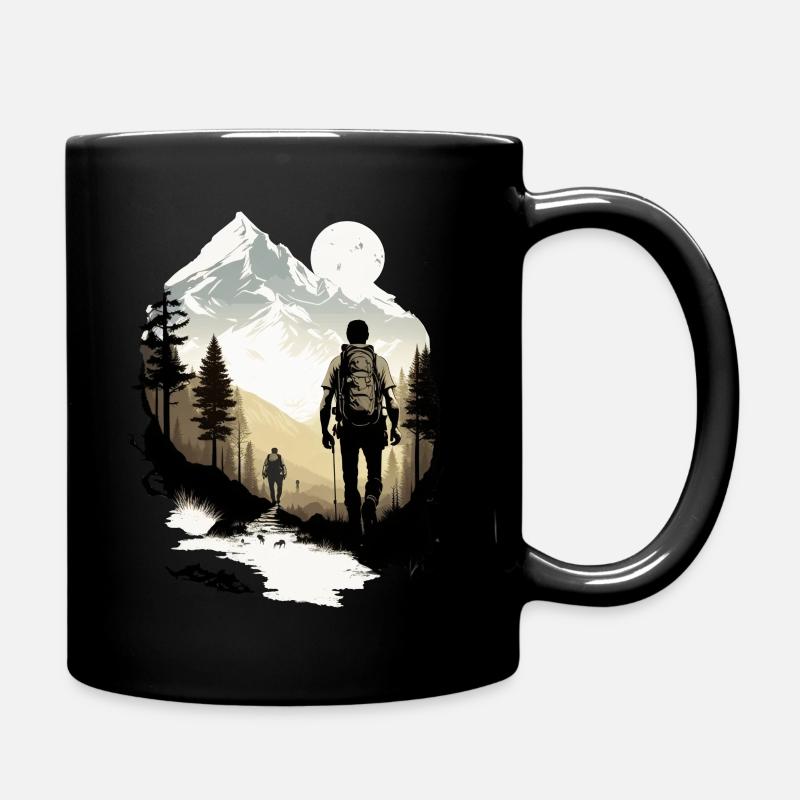Outdoor / Trekking / Chemise de randonnée - Mug uni - noir