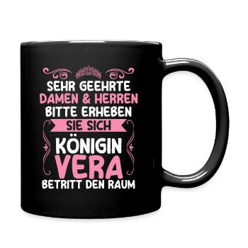 Vera - Tasse einfarbig - Schwarz - Rechts