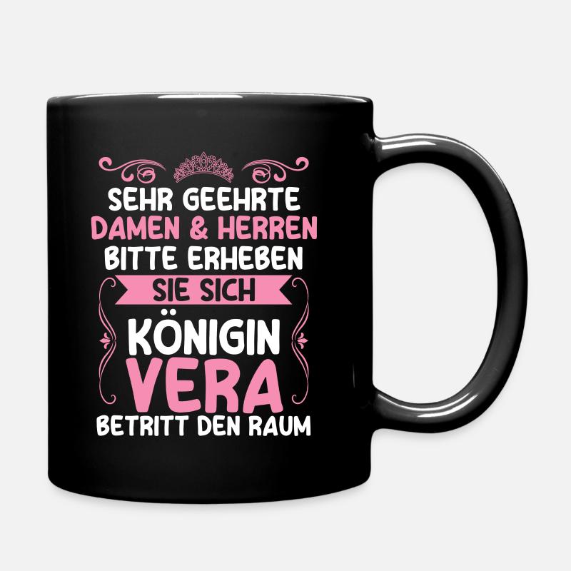 Vera - Tasse einfarbig - Schwarz