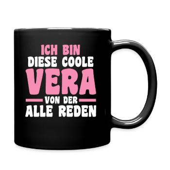 Vera - Tasse einfarbig - Schwarz - Rechts