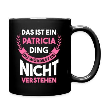 Patricia - Tasse einfarbig - Schwarz - Rechts