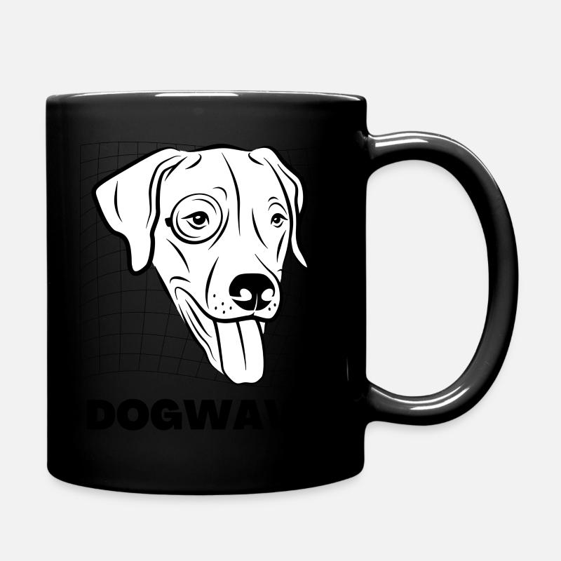 DOGWAVE - Tasse einfarbig - Schwarz