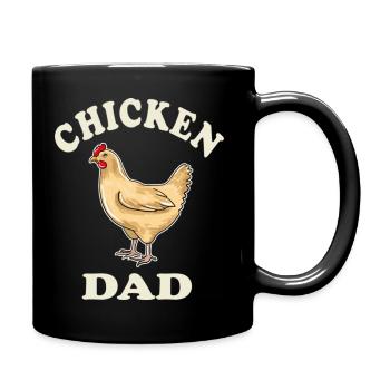 T-shirt Chicken Dad - Mug uni - noir - Droite