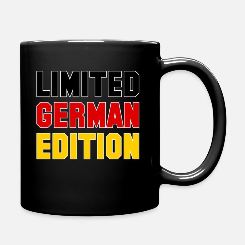 LIMITED GERMAN EDITION - LIMITIERTE AUFLAGE - Tasse einfarbig - Schwarz