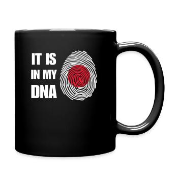 Le Japon est dans mon ADN - Mug uni - noir - Droite