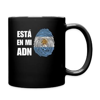 Argentina is in my DNA - Full Colour Mug - black - Right