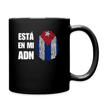 Cuba est dans mon ADN - Mug uni - noir - Droite