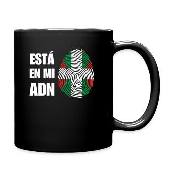 ADN basque - Mug uni - noir - Droite