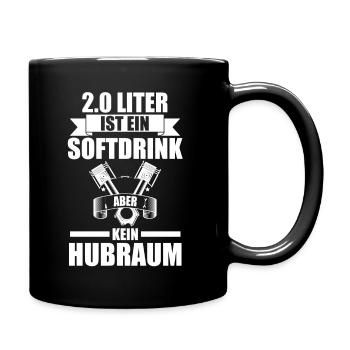 Auto Mechaniker KFZ Mechatroniker Tuner Schrauber - Tasse einfarbig - Schwarz - Rechts
