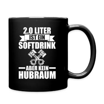 Auto Mechaniker KFZ Mechatroniker Tuner Schrauber - Tasse einfarbig - Schwarz - Rechts