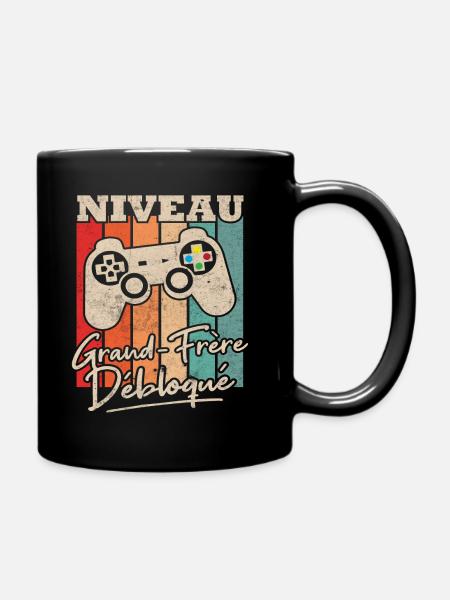 Niveau Grand Frère Débloqué - Mug uni - noir