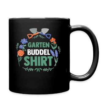 Gärtner Gartenarbeit Hobbygärtner Garten - Tasse einfarbig - Schwarz - Rechts