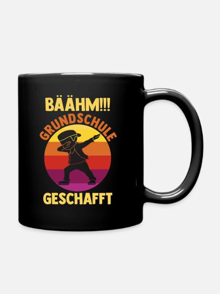 Grundschule Abgeschlossen Fünftklässler Fünfte Kla - Tasse einfarbig - Schwarz