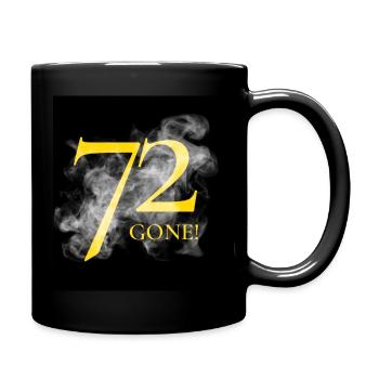 72_smoke_gone - Tasse einfarbig - Schwarz - Rechts