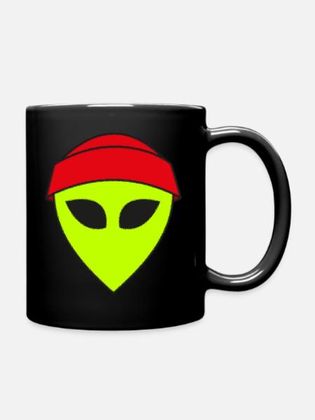 alien - Full Colour Mug - black