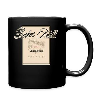 Parker Knoll Vineyard Parent Hallie Chardonnay - Full Colour Mug - black - Right