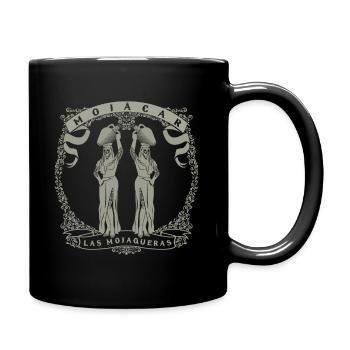 Mojacar, Las Mojaqueras - Tasse einfarbig - Schwarz - Rechts