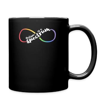 Chemises Autisme Femmes Maman Infinity Symbol L’autisme est - Mug uni - noir - Droite