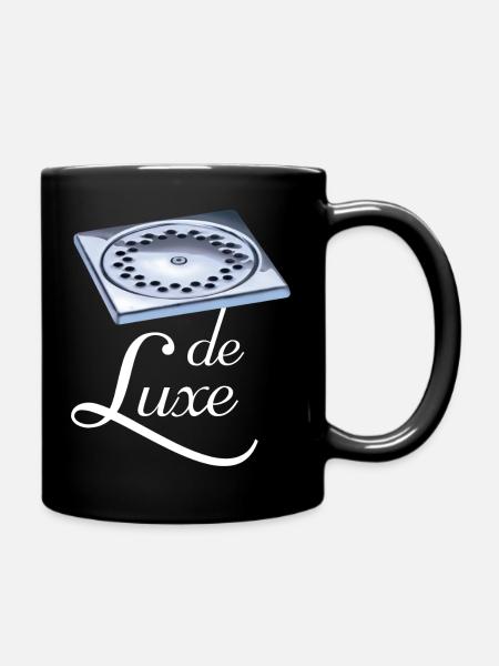 Sterput de luxe sur noir - Mug uni - noir
