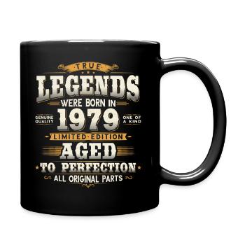 Né en 1979 Cadeau d’anniversaire Legends - Mug uni - noir - Droite
