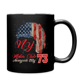 Motor club 73 Anniversaire 1980 casque motard - Mug uni - noir - Droite