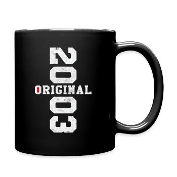 Original 2003 Rétro Cadeau d Anniversaire 20 ans - Mug uni - noir - Droite
