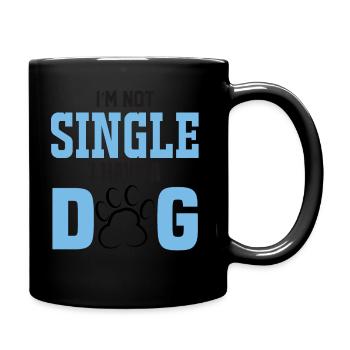 PawPrint Couture - Tasse einfarbig - Schwarz - Rechts