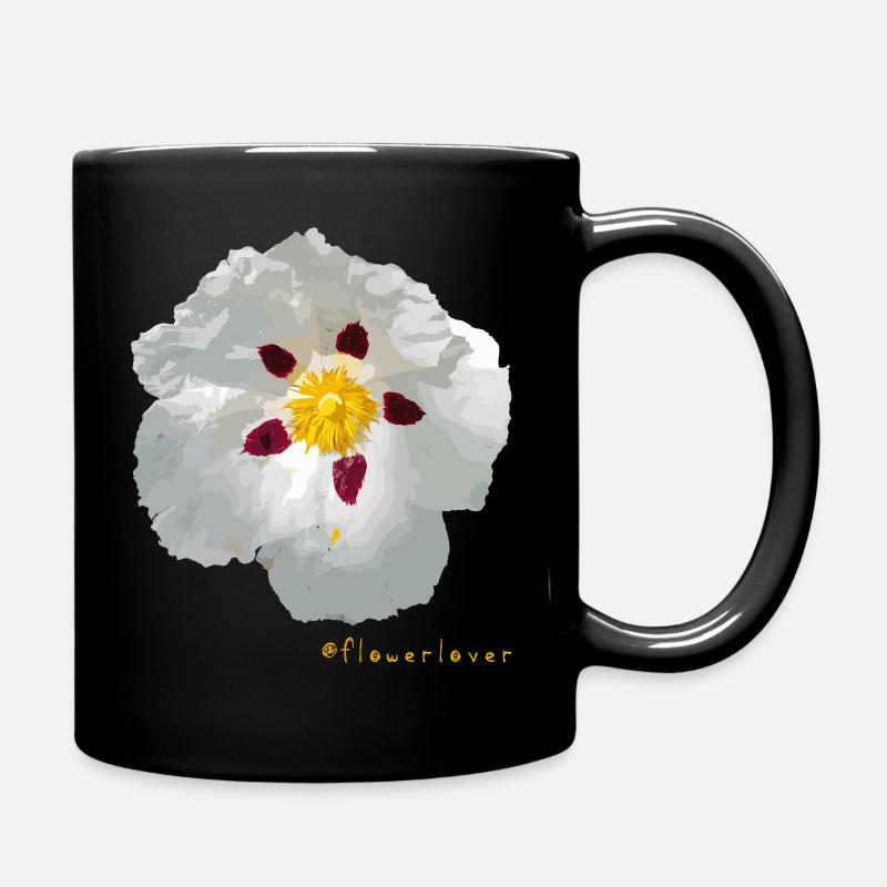 Amoureux des fleurs n° 9 - Mug uni - noir