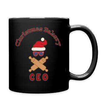 Christmas Bakery CEO - Full Colour Mug - black - Right