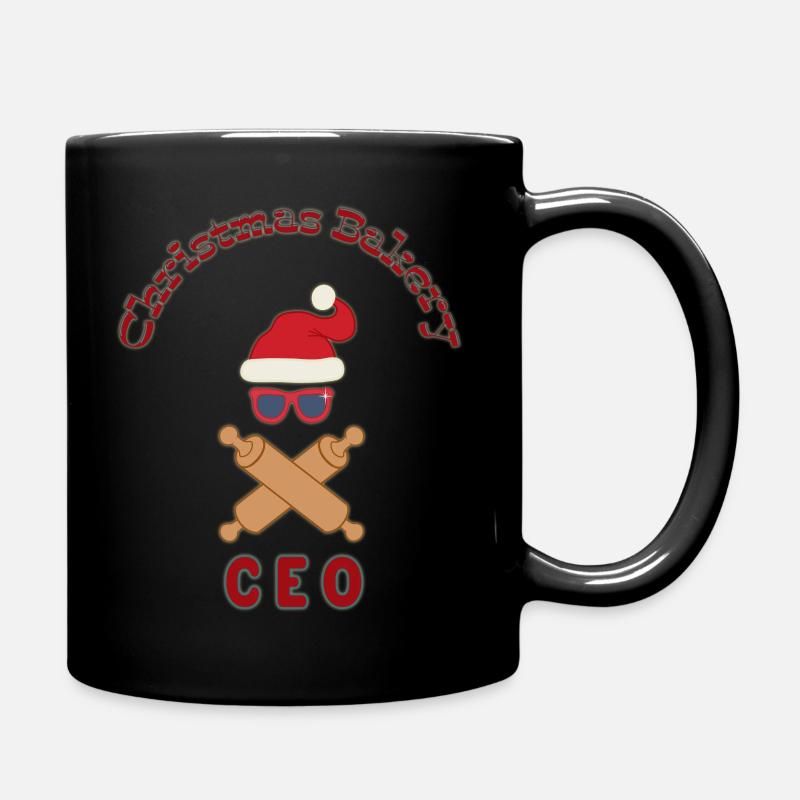 Christmas Bakery CEO - Full Colour Mug - black
