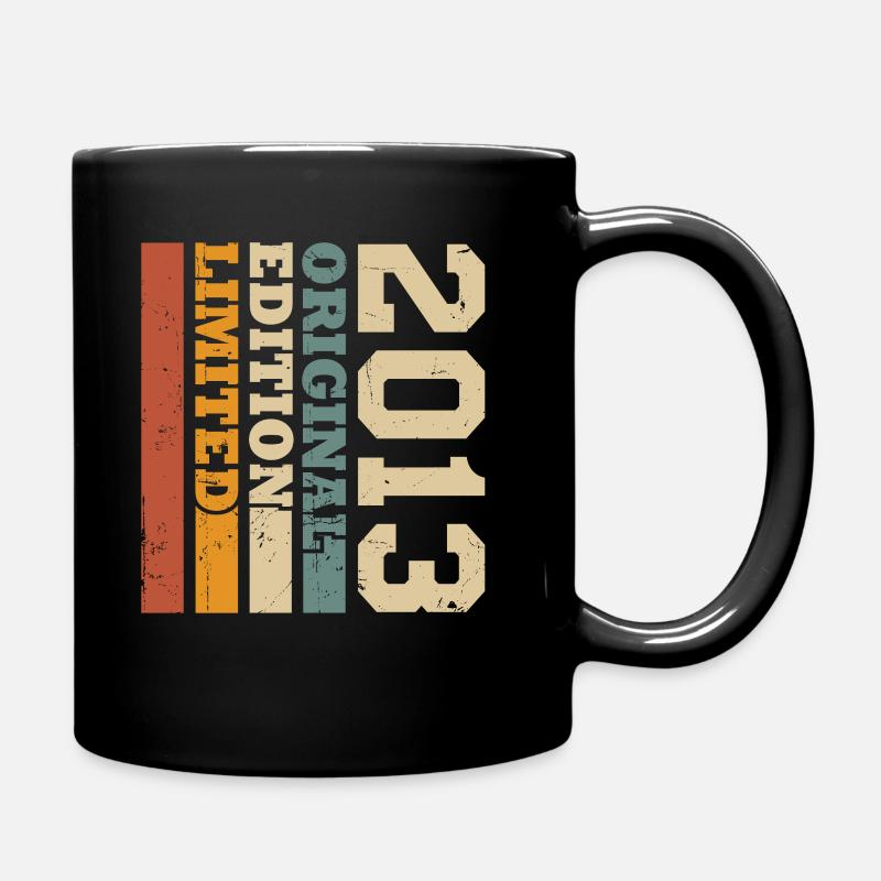 2013 Original Vintage Rétro Cadeau D’anniversaire - Mug uni - noir