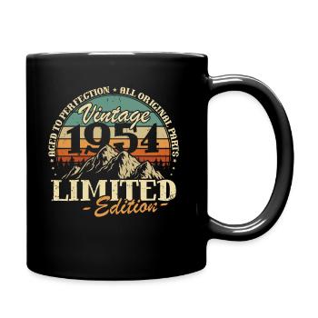 Vintage 1954 Vintage Cadeau d’anniversaire - Mug uni - noir - Droite