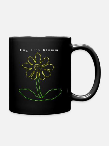 Pi's Blumm Color - Mug uni - noir