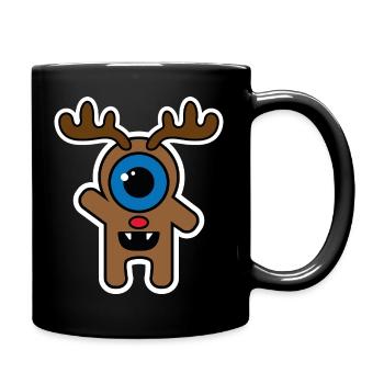 MERRY SCARY XMAS - Full Colour Mug - black - Right