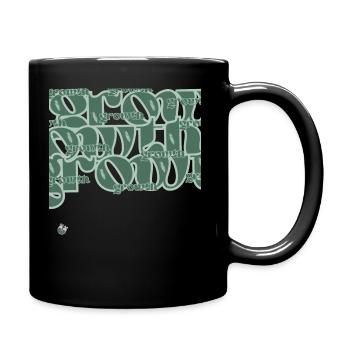 GROWTH - *superlative ambition apparell* / LOA - Tasse einfarbig - Schwarz - Rechts