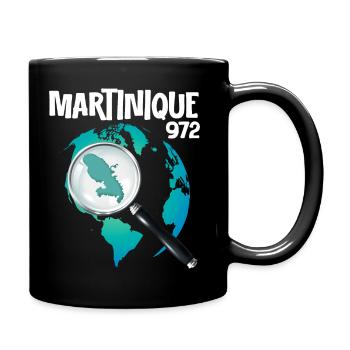 Martinique 972 Weltkulturerbe - Tasse einfarbig - Schwarz - Rechts