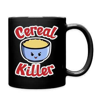 Kawaii Chibi Fun Joke - Full Colour Mug - black - Right
