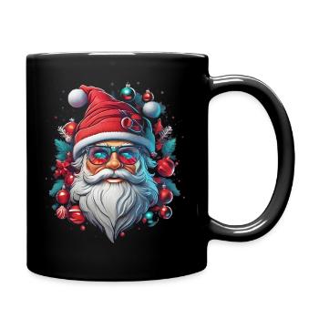 Santa Claus - Full Colour Mug - black - Right
