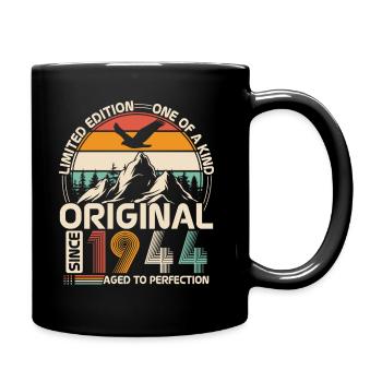Original 1944 Vintage Anniversaire Rétro - Mug uni - noir - Droite