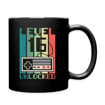 Niveau 16 débloqué - Mug uni - noir - Droite