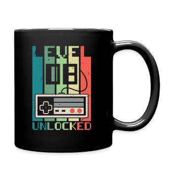 Niveau 8 débloqué - Mug uni - noir - Droite